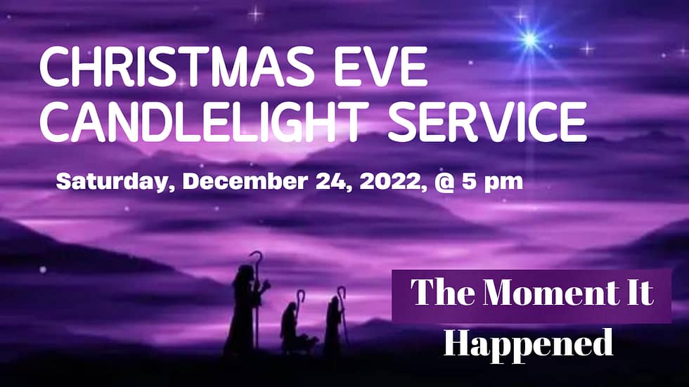 Christmas Eve Service North Elevation Church